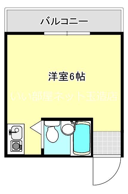 大宝今里CTスクエア(ワンルーム/3階)の間取り写真