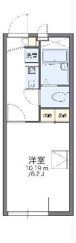 レオパレス神屋町(1K/2階)の間取り写真