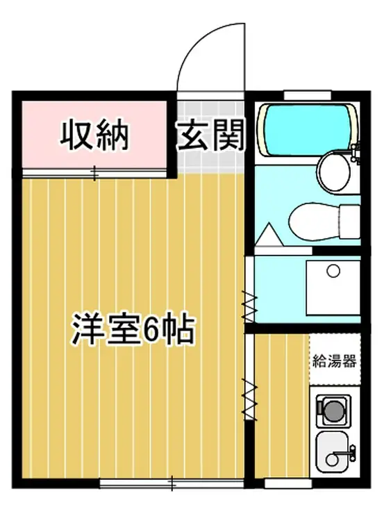 ハイムオリオン 1階階 間取り