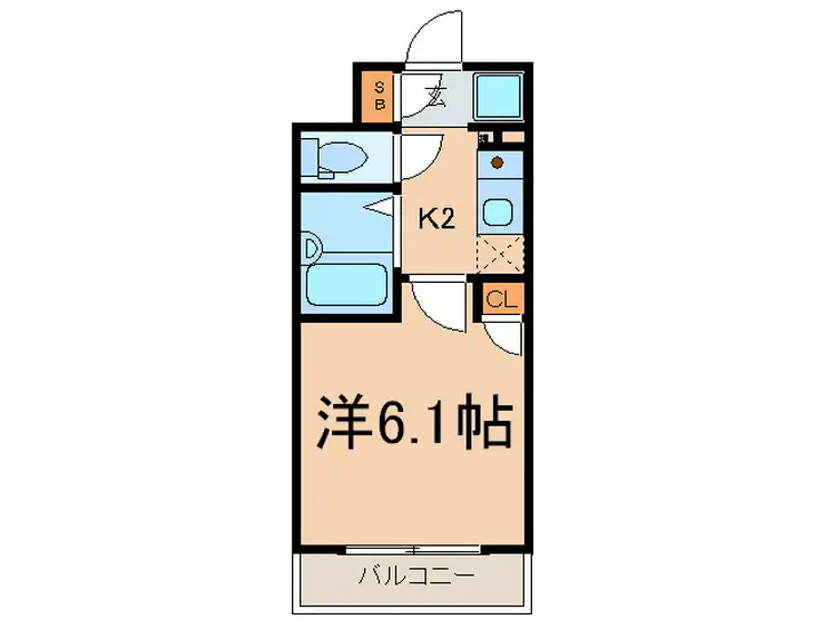 アヴァンツァーレ高輪 4階階 間取り