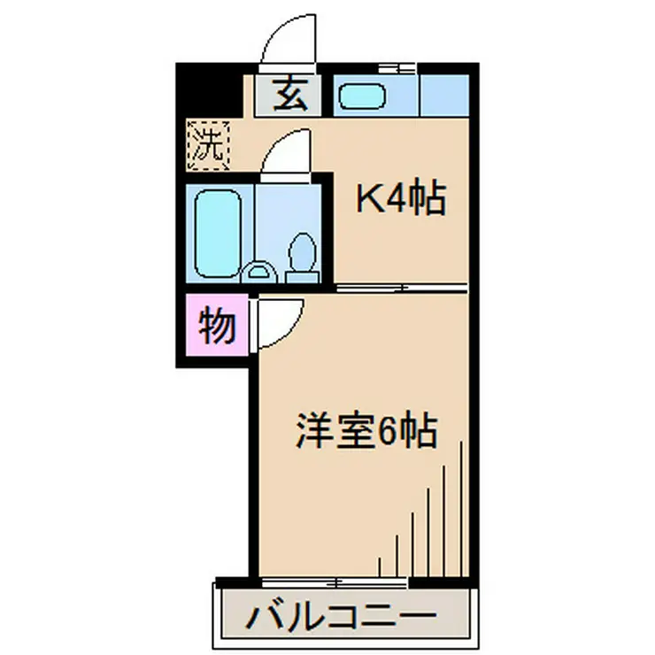 ウチダロイヤルマンション 1階階 間取り