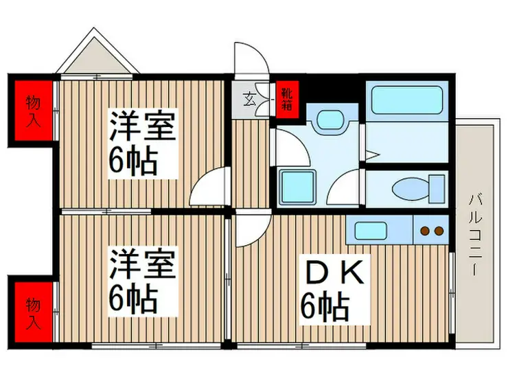 渋谷レジデンス 3階階 間取り