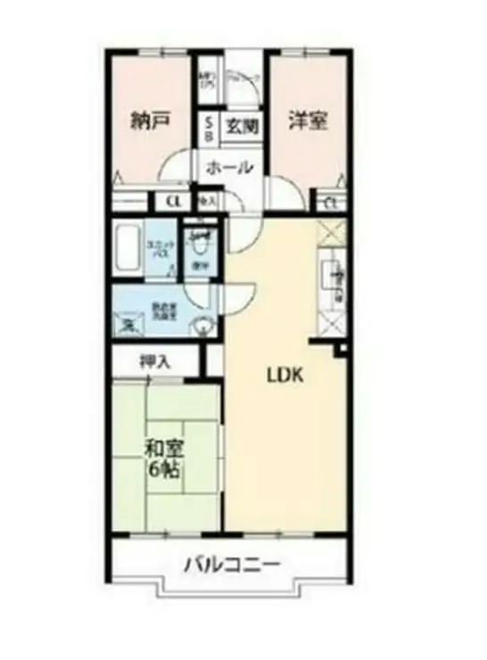 グランシャリオ千間台 4階階 間取り