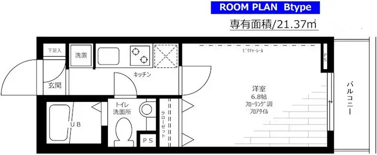ステージグランデ日本橋 9階階 間取り