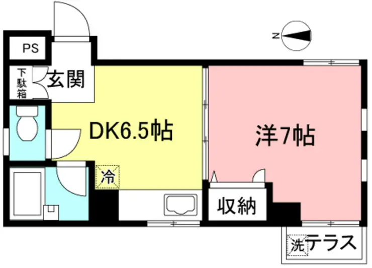 KTMマンション西小山 1階階 間取り