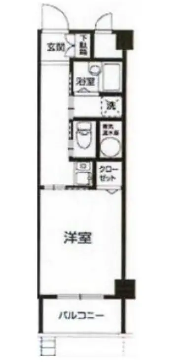 ライオンズガーデン池田山 1階階 間取り