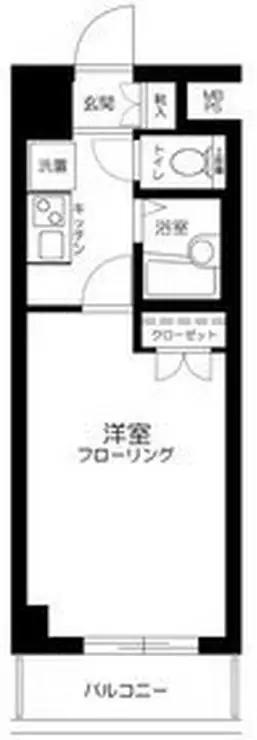 クレアシオン南大塚 3階階 間取り