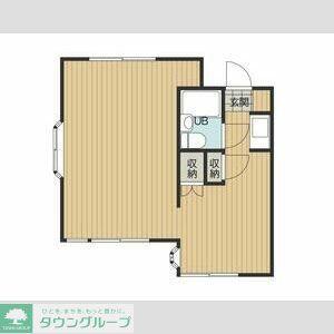 エディフィシオ秦野(1LDK/1階)の間取り写真