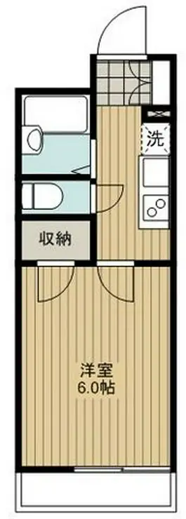 レオパレスホワイトヒルズ西生田 1階階 間取り