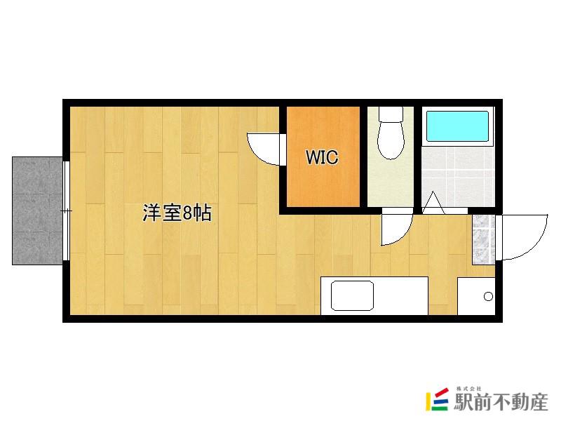 三国ヶ丘IVY HOUSE(ワンルーム/2階)の間取り写真
