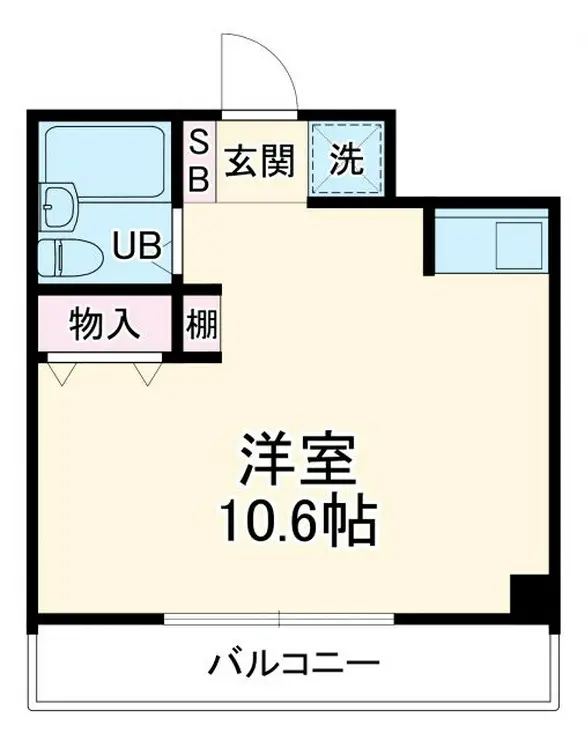 アンシャンテ志木 4階階 間取り