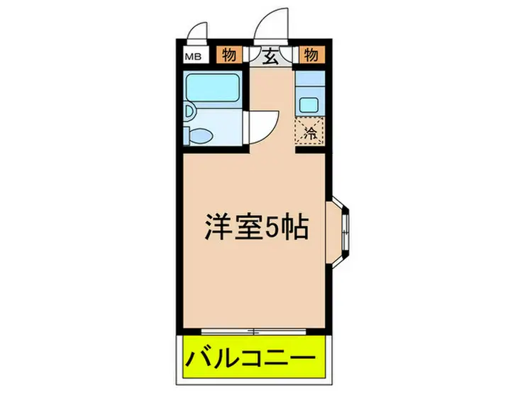 ユースフル祐天寺No.2 4階階 間取り
