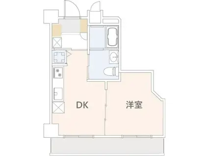 セイカ ガーデニアガーデン(1DK/4階)の間取り写真