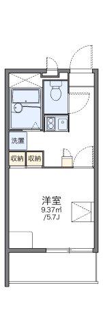 レオパレスTAKAKURA(1K/3階)の間取り写真