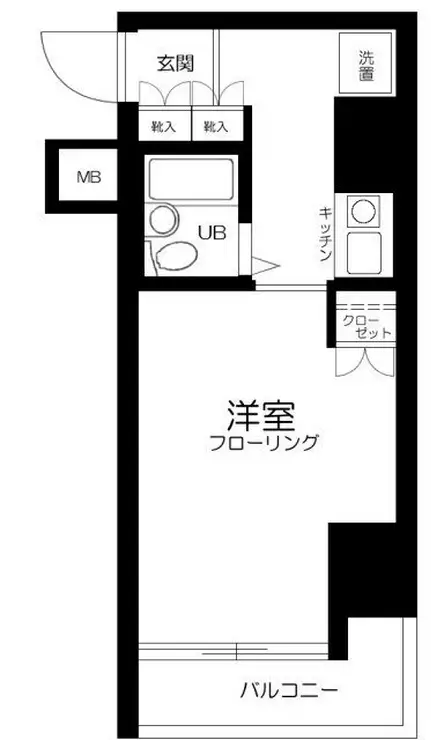 オリンピアトーホー 3階階 間取り