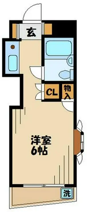 ハイムピア12 2階階 間取り