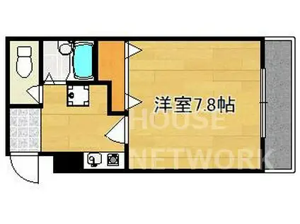 SPROUT(1K/1階)の間取り写真