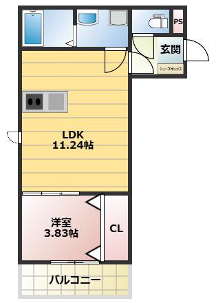 THE NOBLES 鳥栖駅前(1LDK/3階)のその他写真