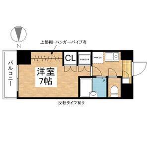 フェア・ステージ(1K/9階)の間取り写真