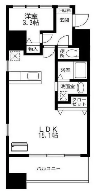 スタービレ海老名 12階階 間取り