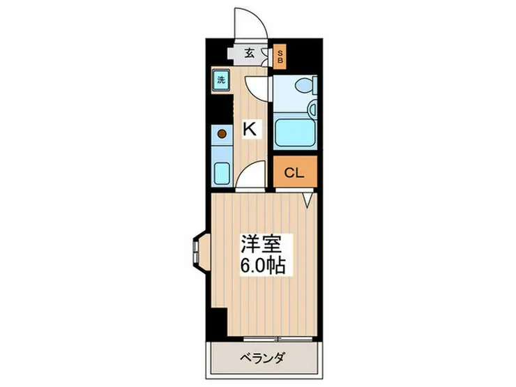 シティハイツ吉祥寺 2階階 間取り