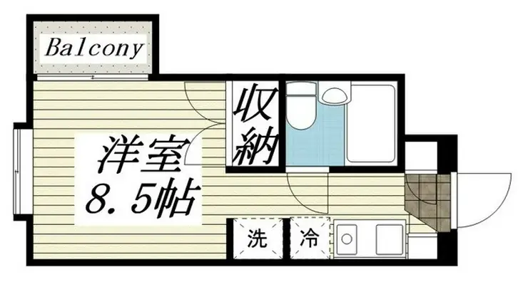 メゾンドロワジール 3階階 間取り