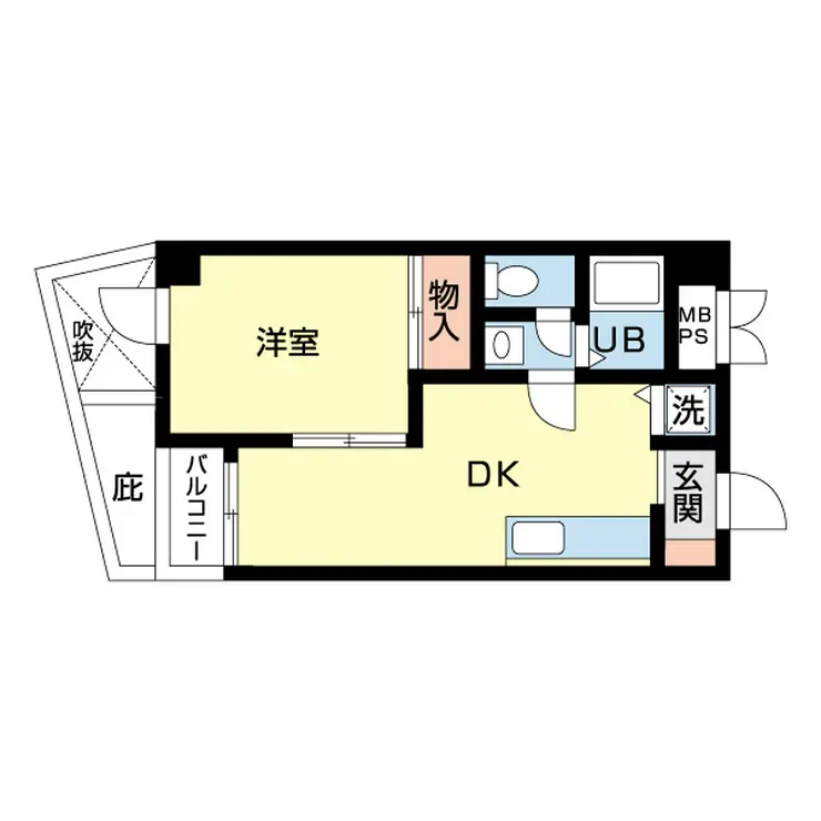 パルクレール日之出 2階階 間取り