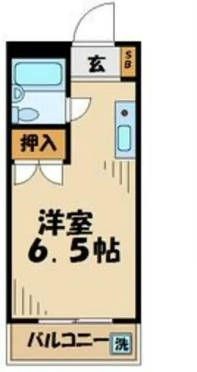 ゴールデン・ハイツ 1階階 間取り