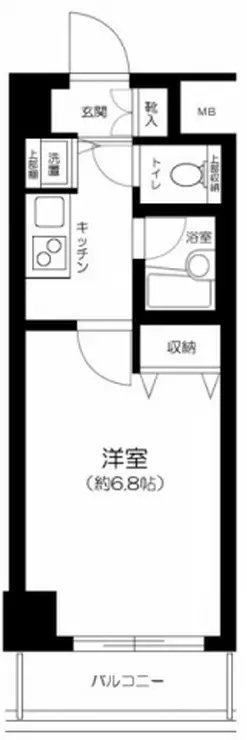 プレール・ドゥーク文京白山 2階階 間取り