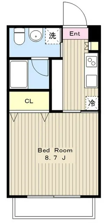 ノーブ新百合 3階階 間取り