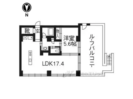 レノバエイシュウ(1LDK/3階)の間取り写真