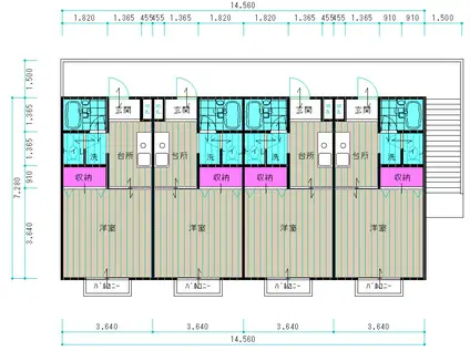 ジェントルグランマ(1K/2階)の間取り写真