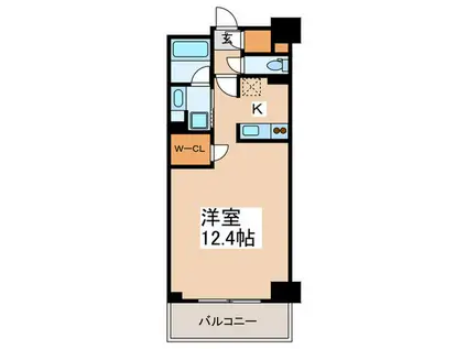 スタイリオ品川中延(1K/11階)の間取り写真