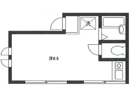 ラ・マーレ桜新町(ワンルーム/1階)の間取り写真