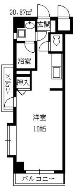 メモリープラザ東比恵(3LDK/3階)の間取り写真