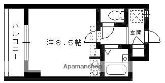ST藤崎ビル(1K/6階)の間取り写真