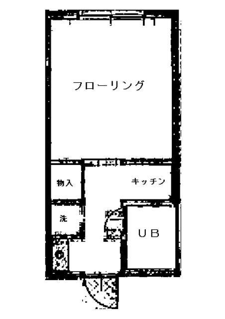 ストークTS元浅草(1K/2階)の間取り写真