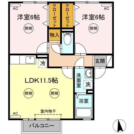 ブルーフォーレD棟