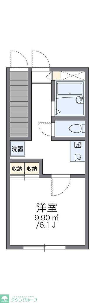 レオパレスSENGEN(1K/1階)の間取り写真