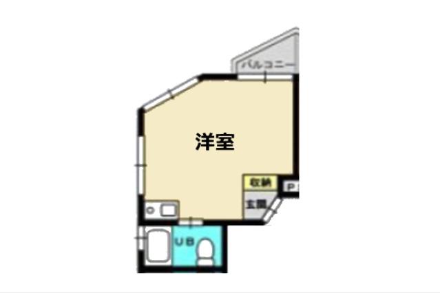 ネクサス五日市中央(ワンルーム/2階)の間取り写真