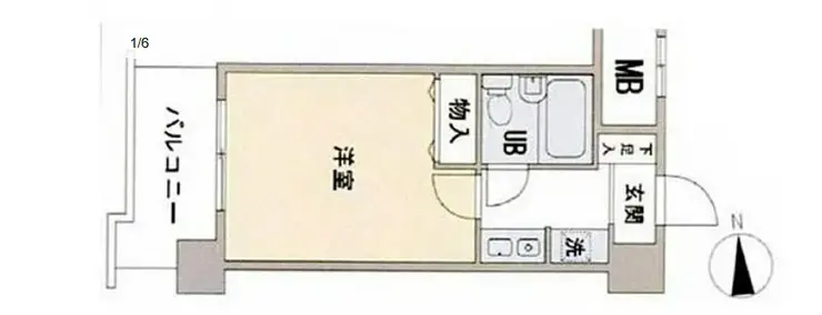 ドルチェ目白台 4階階 間取り