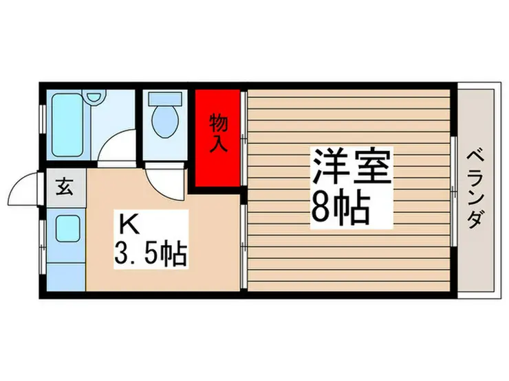 ベルハイム 1階階 間取り