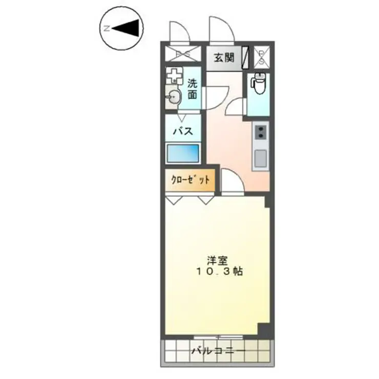 グランティグレ 1階階 間取り