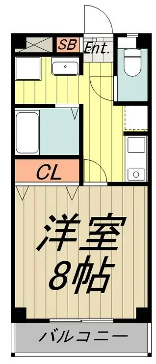 三鷹ハイツ 2階階 間取り
