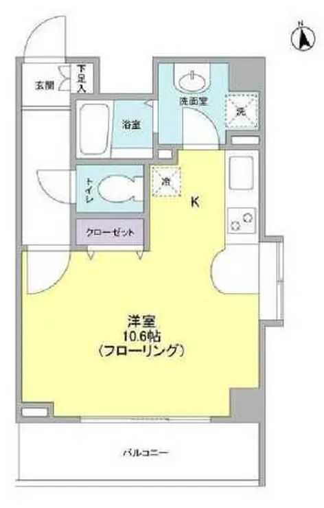 リバーレ秋葉原 2階階 間取り