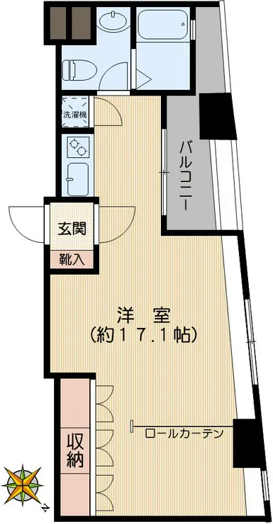 レニール本駒込 12階階 間取り