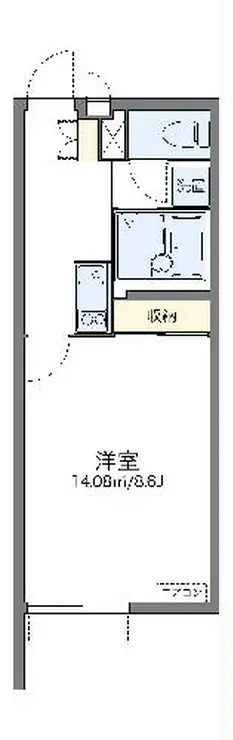 レオネクストシモンズ 4階階 間取り
