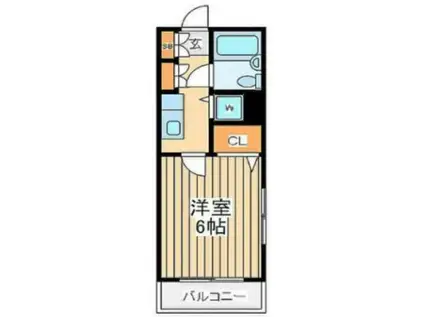 NOMURA92(1K/4階)の間取り写真