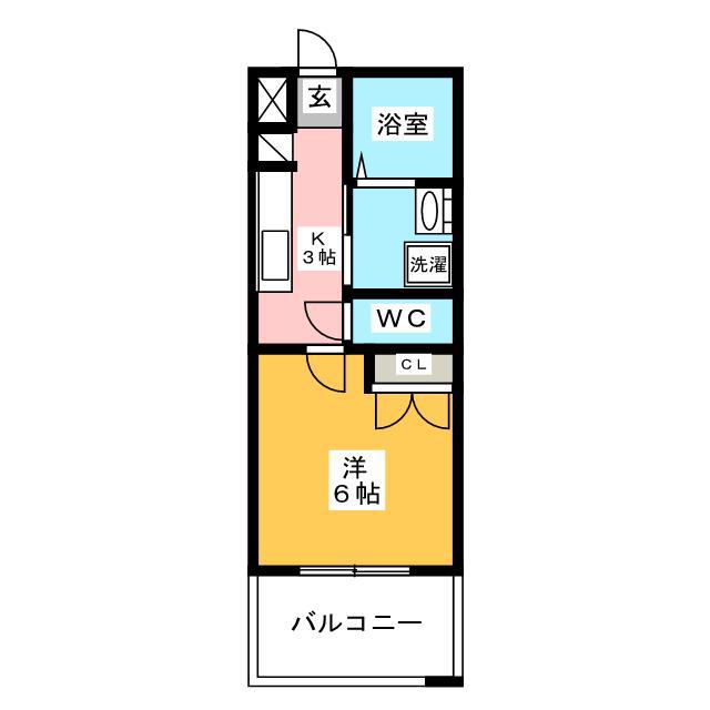 ORIENTBLD NO.111 TRADHING TOWER(1K/7階)の間取り写真