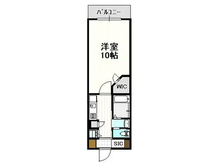 PHOENIX VILLA りんくう(1K/4階)の間取り写真